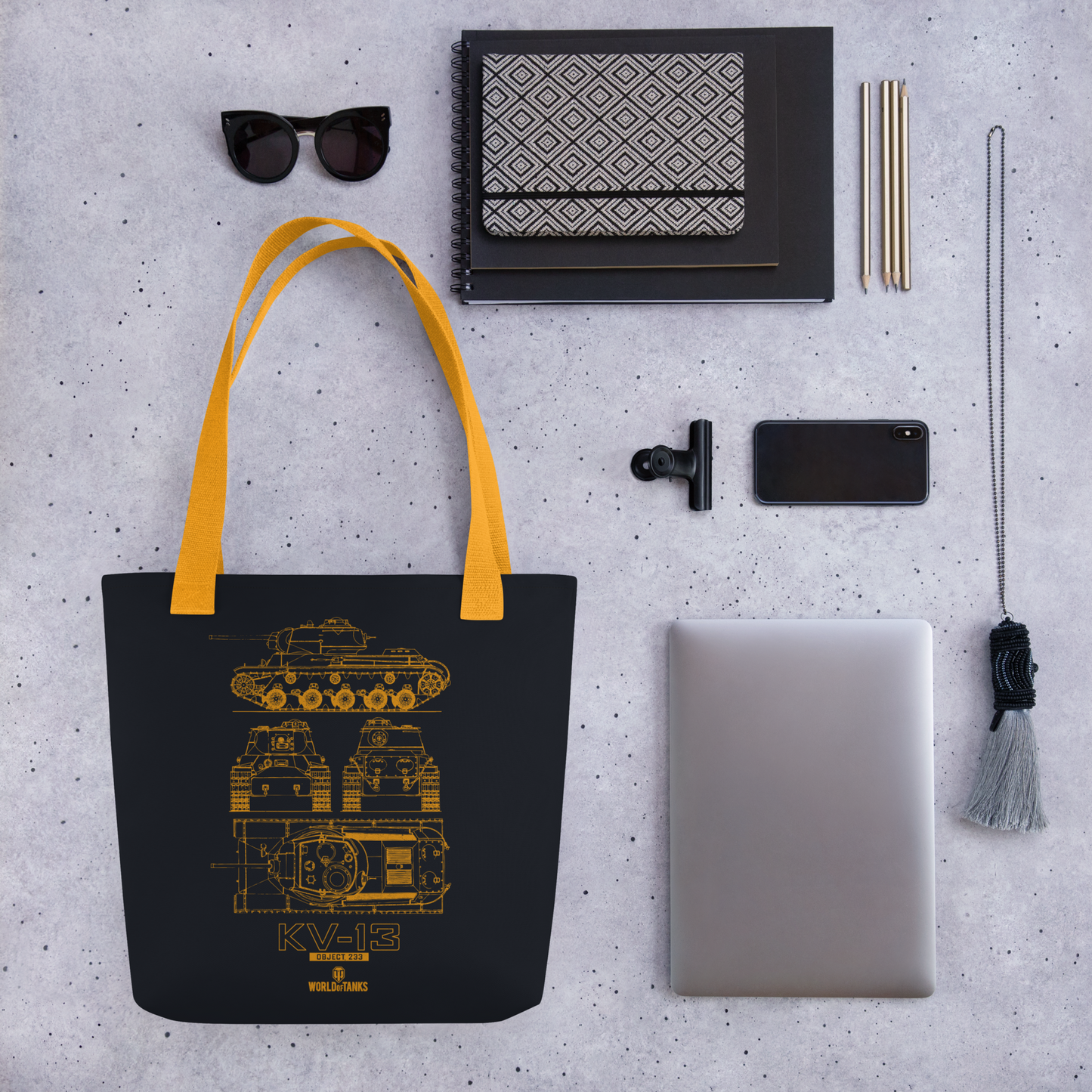WoT KV-13 Blueprint Tote