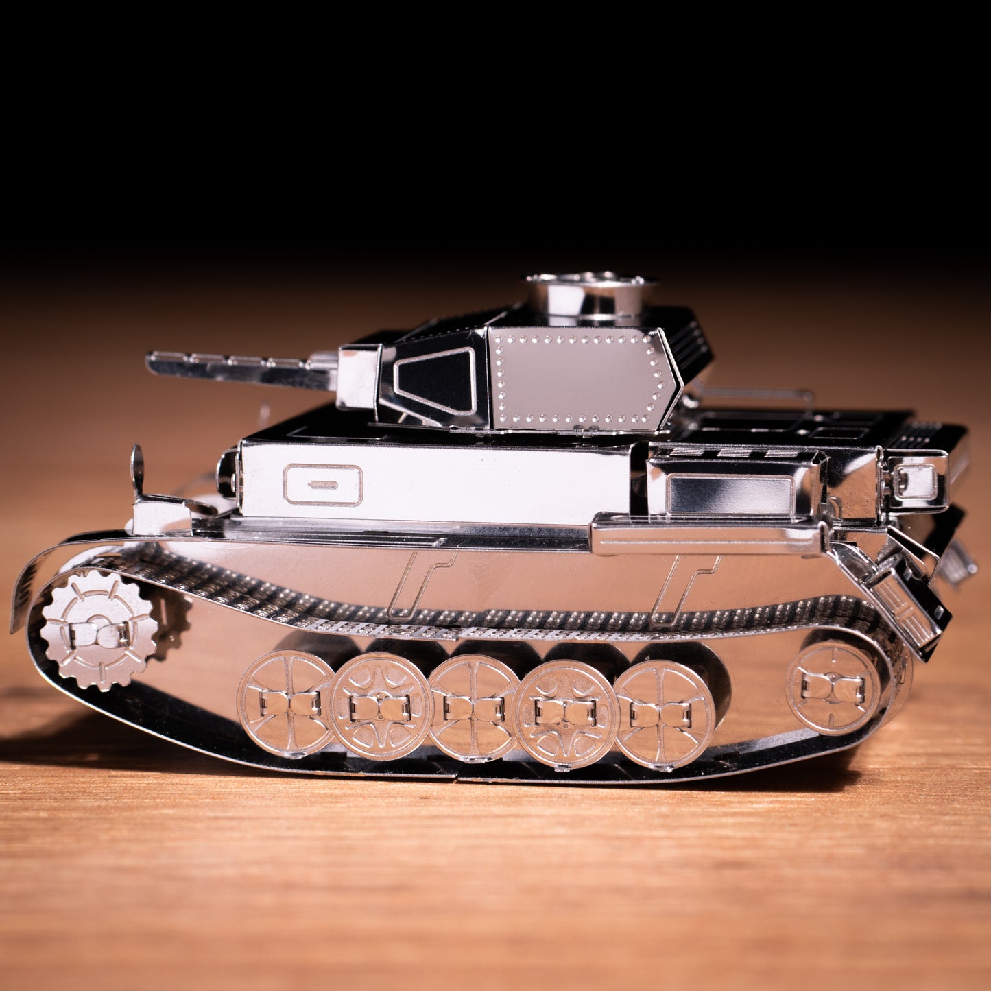 Metal Time - Pz.Kpfw. II Ausf. G Model Silver