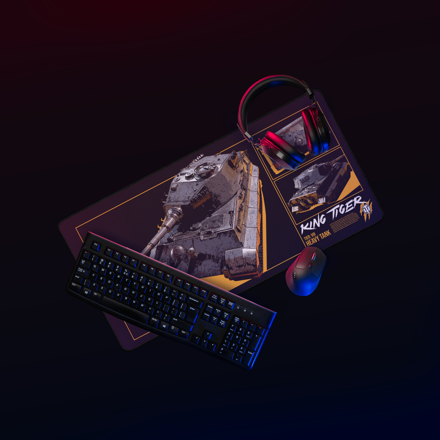 WoT TankFest 2025 King Tiger Mousepad
