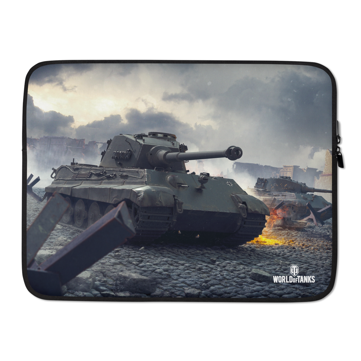 WoT TankFest 2025 Tiger II Hedgehogs Laptop Sleeve
