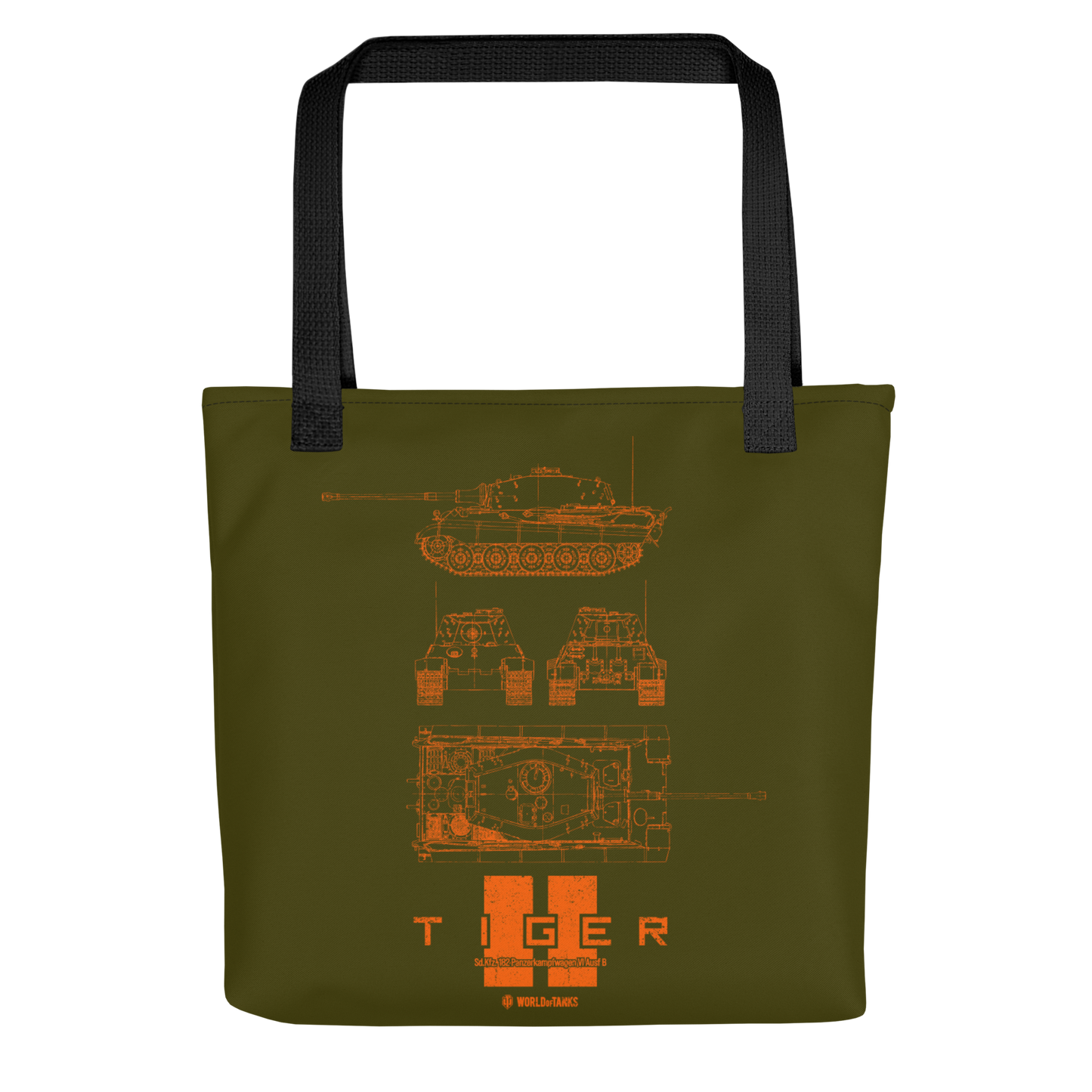 WoT Tiger II Blueprint Tote