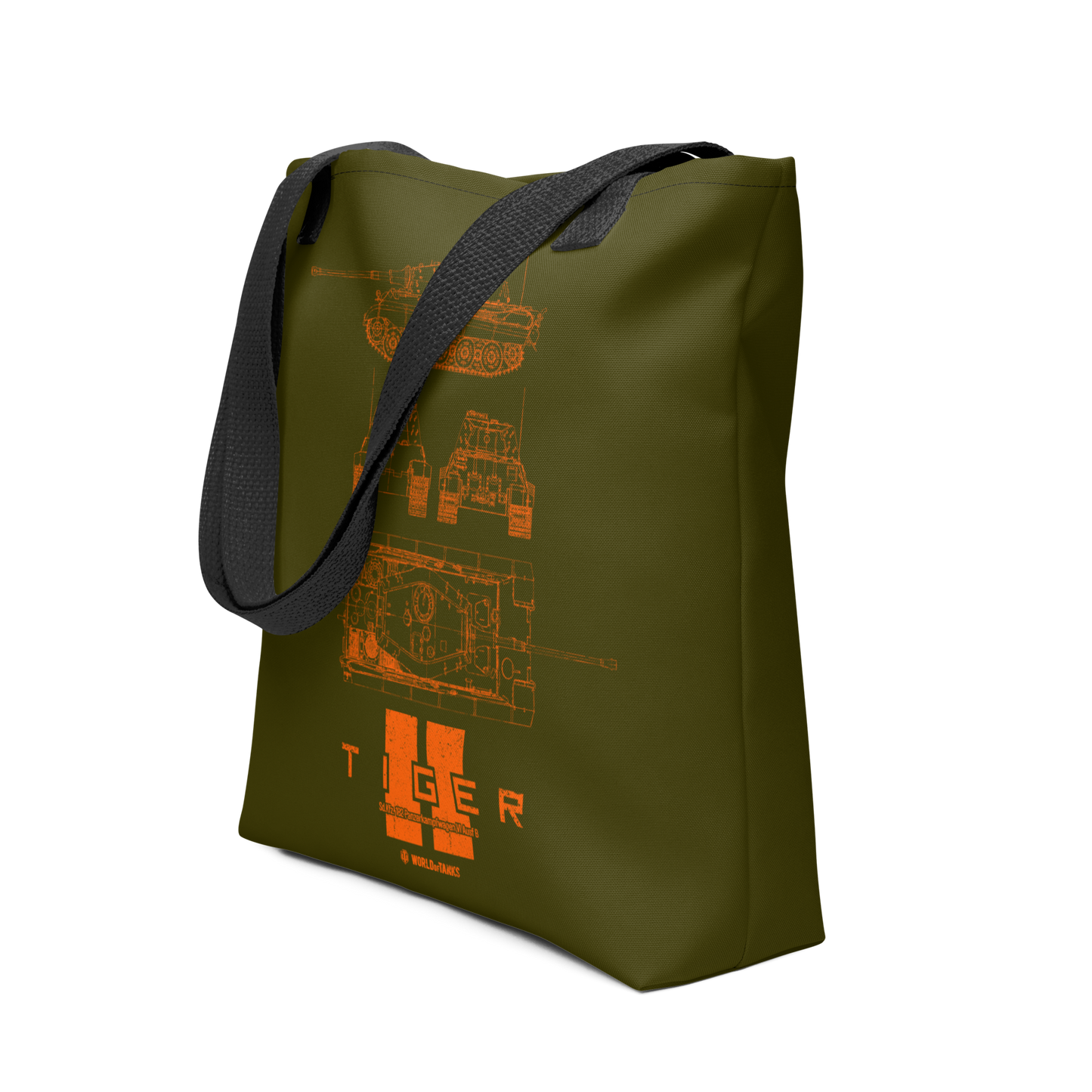 WoT Tiger II Blueprint Tote