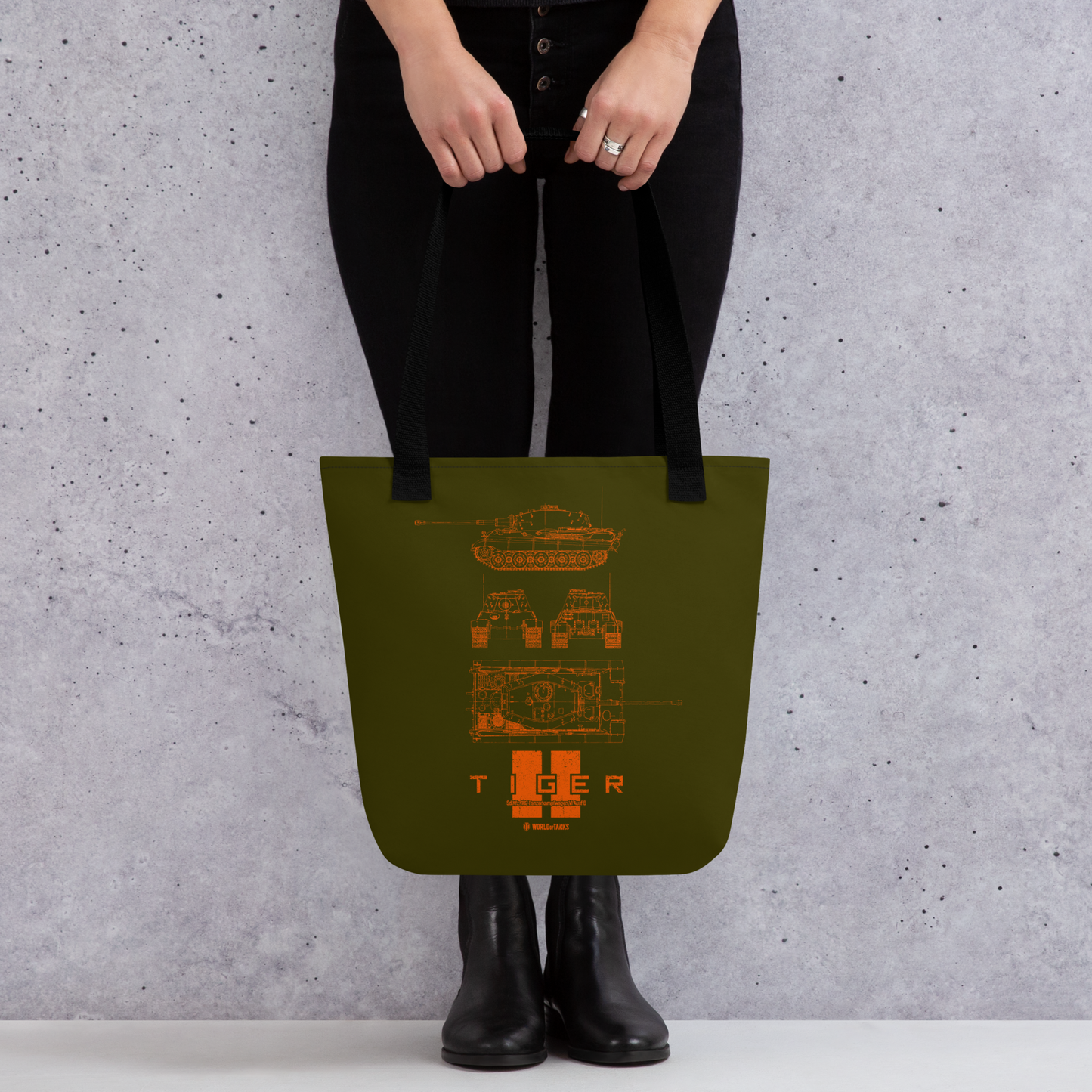 WoT Tiger II Blueprint Tote