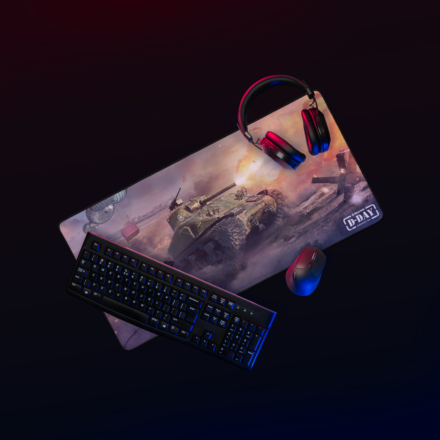 WoT D-Day 2025 Mousepad