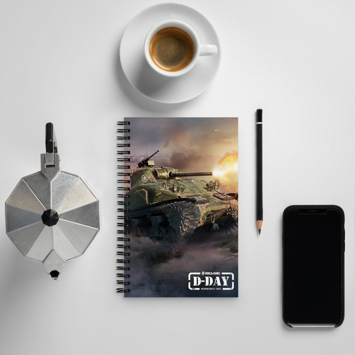 WoT D-Day 2025 Spiral Notebook