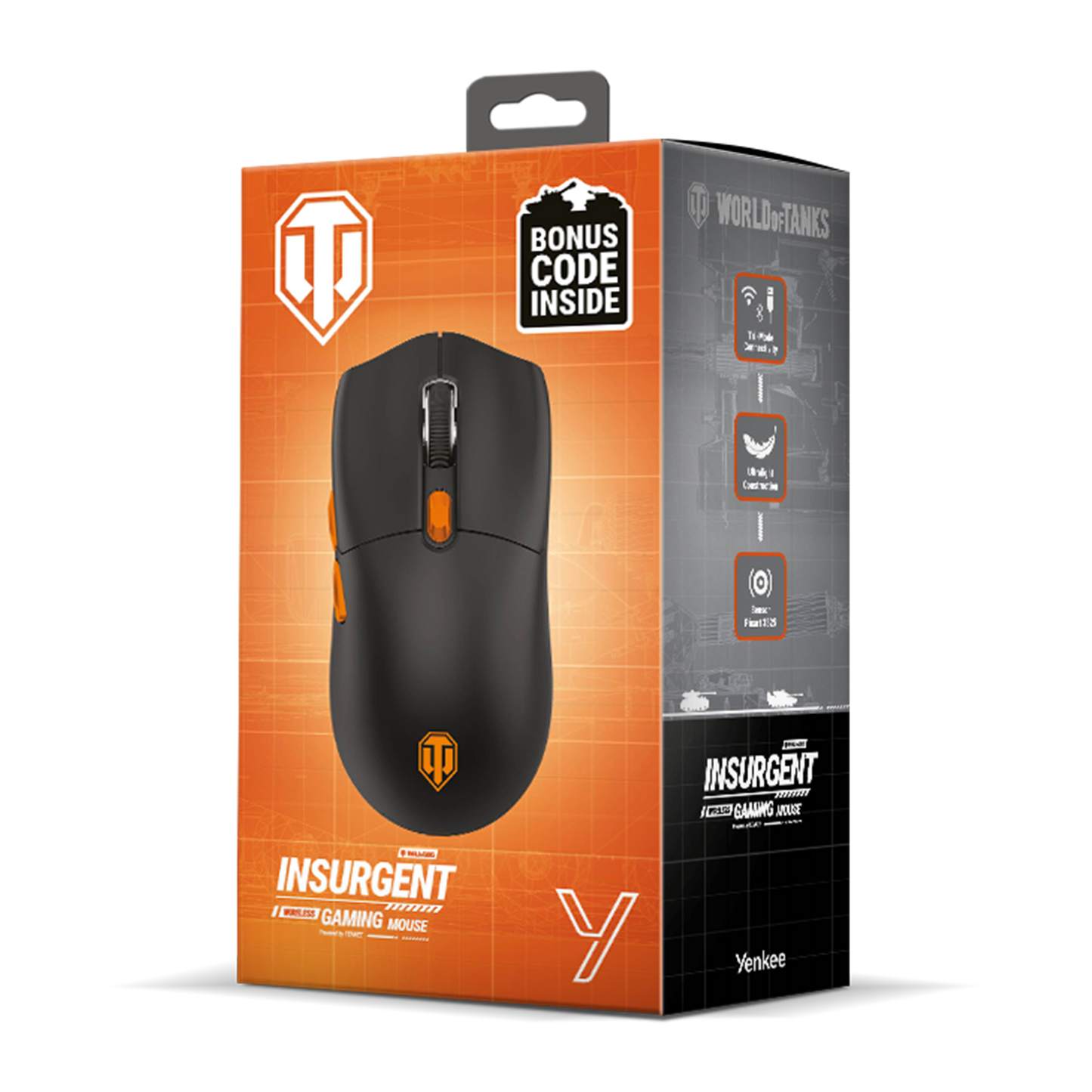 Yenkee INSURGENT Wireless Gaming Mouse