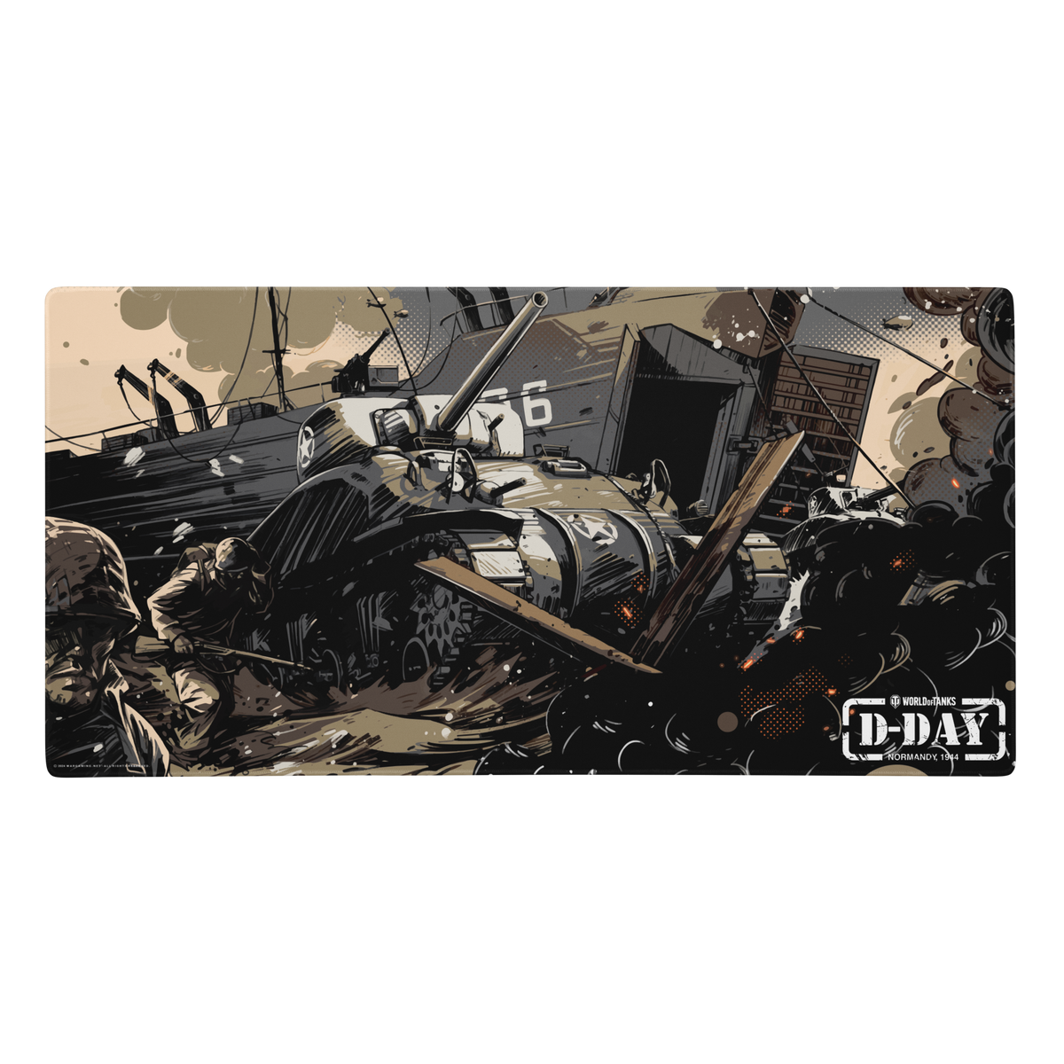WoT D-Day Mousepad