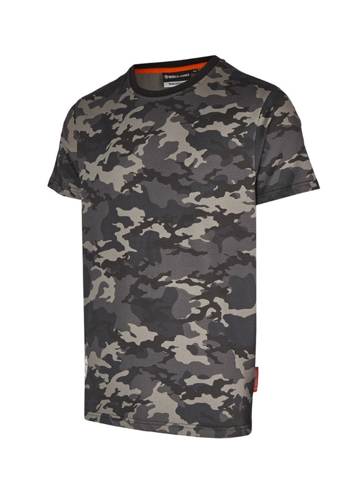 World of Tanks Camo Tee Black