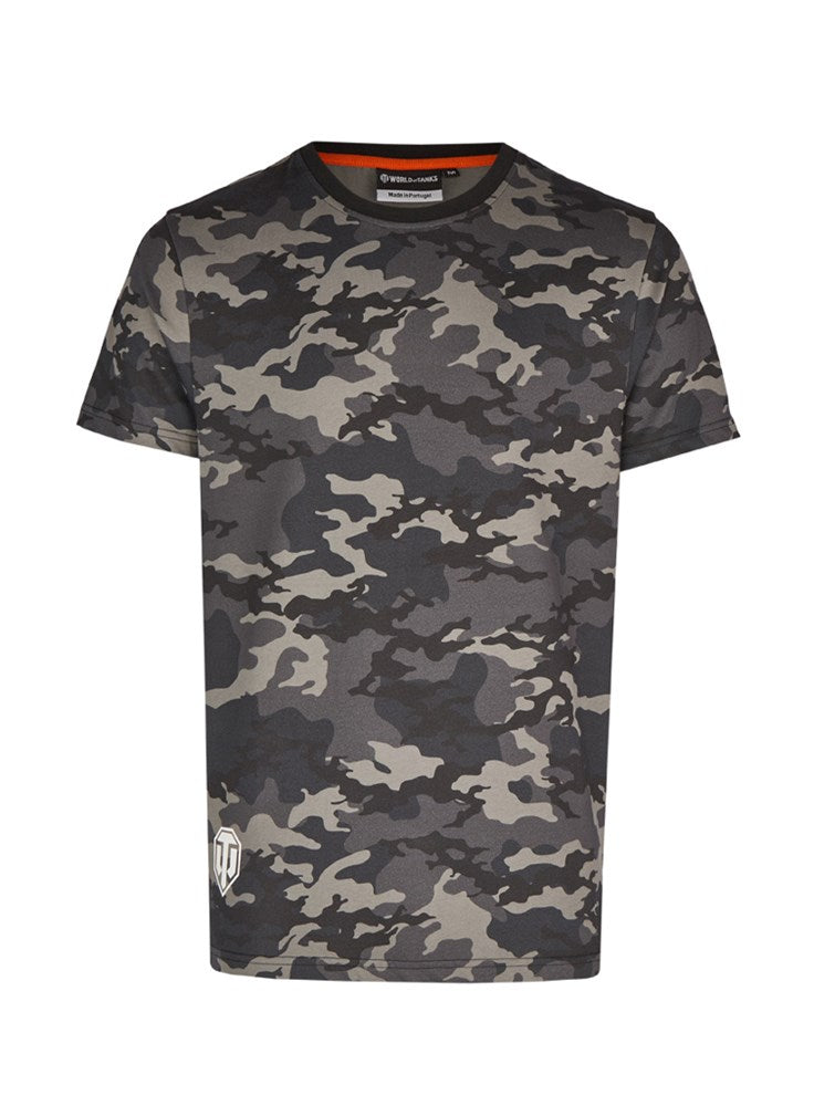World of Tanks Camo Tee Black