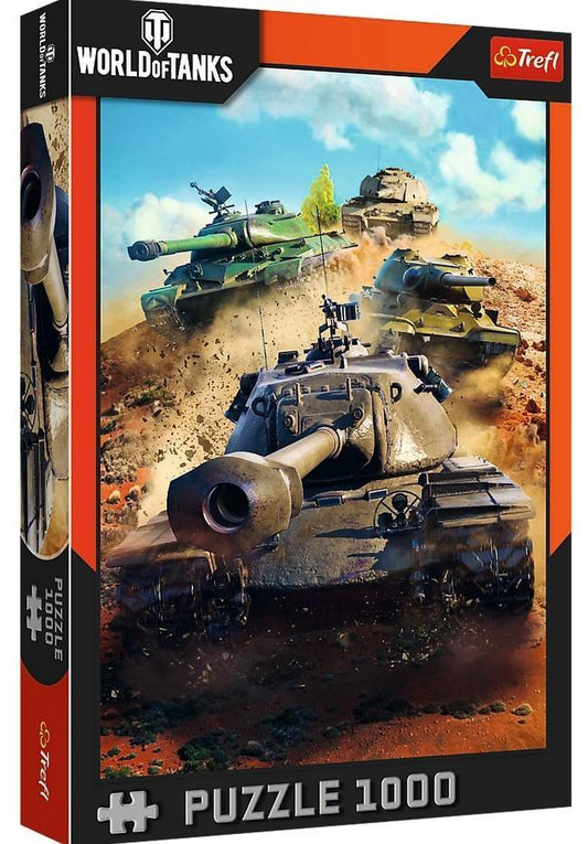 Trefl Puzzle 1000 pcs. World of Tanks: Tanks in Battle