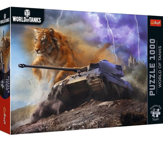 Trefl Puzzle Premium Plus Quality 1000 pcs. World of Tanks: Tiger II