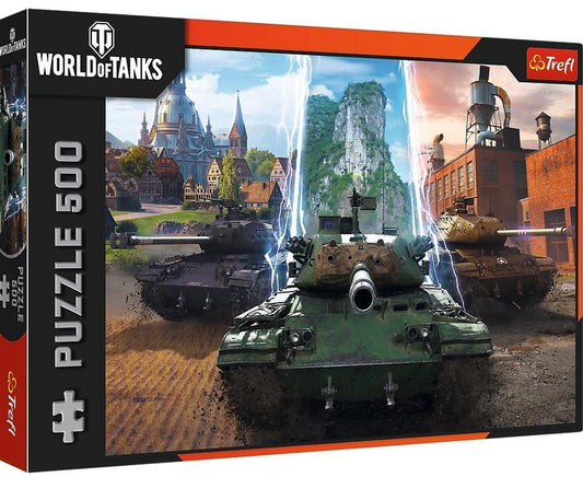 Trefl 500 Piece Puzzle World of Tanks: Time for Action!