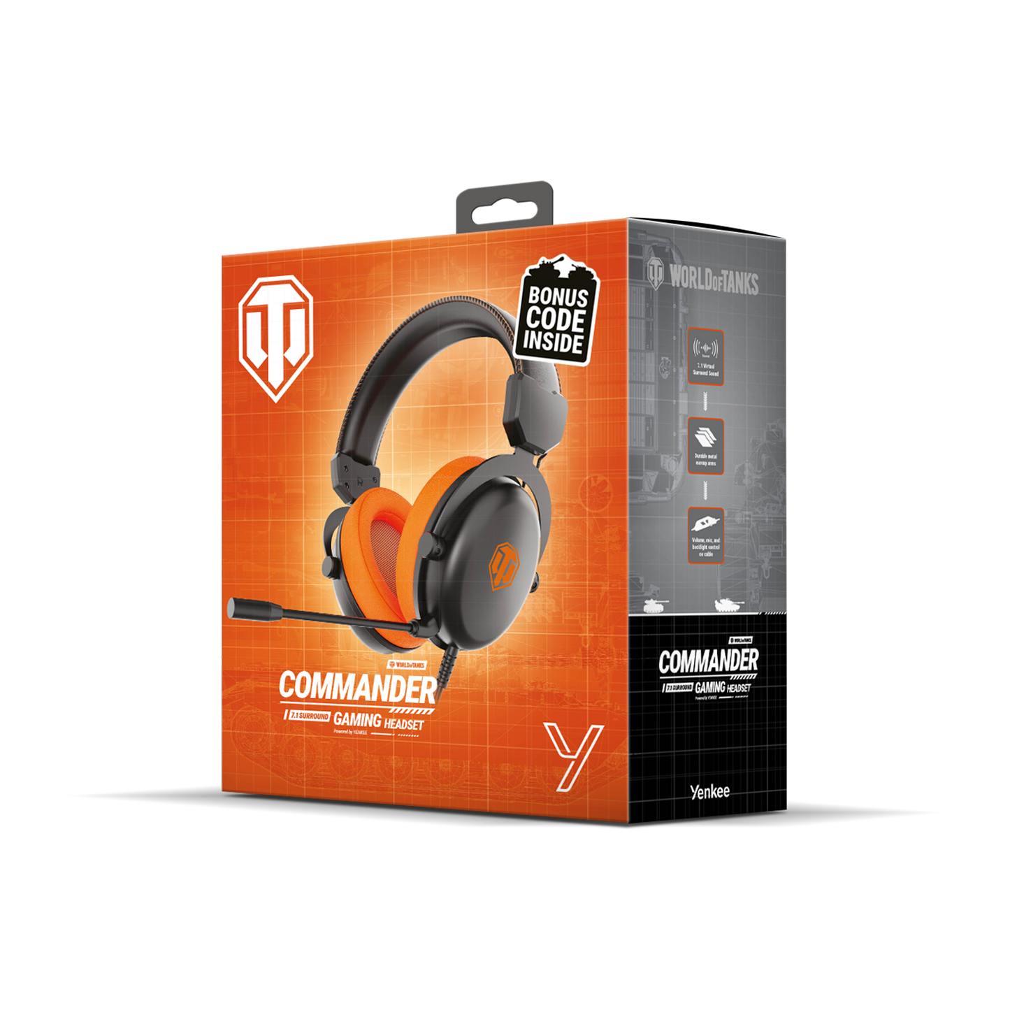 Yenkee 7.1 Surround Gaming Headset COMMANDER