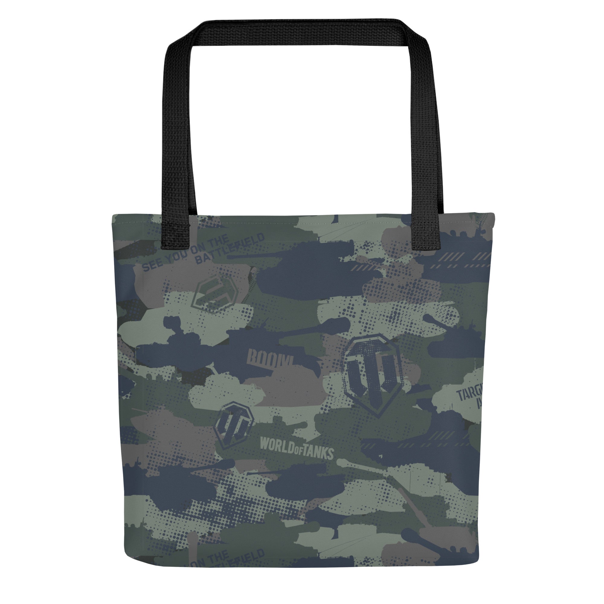 Camo print tote bag best sale