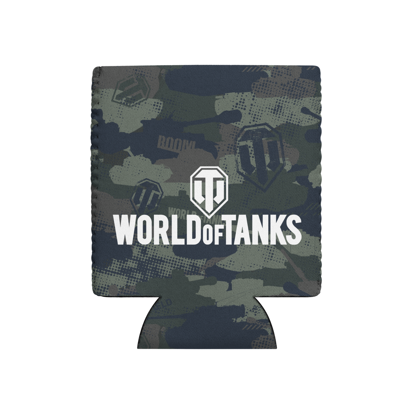 WoT Camo Logo Can Cooler