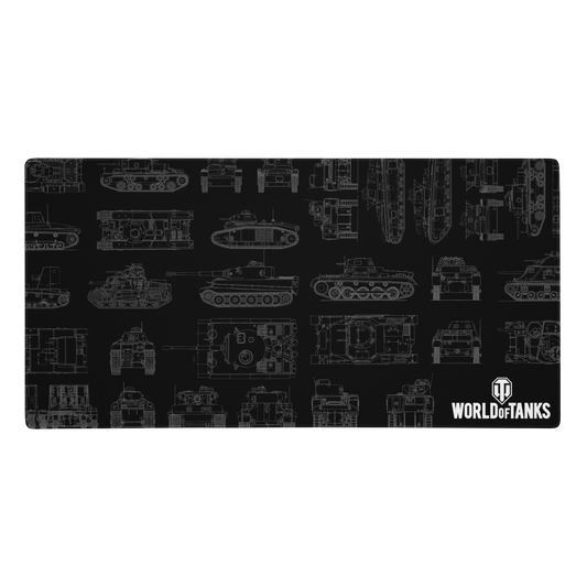 WoT Blueprints Mousepad