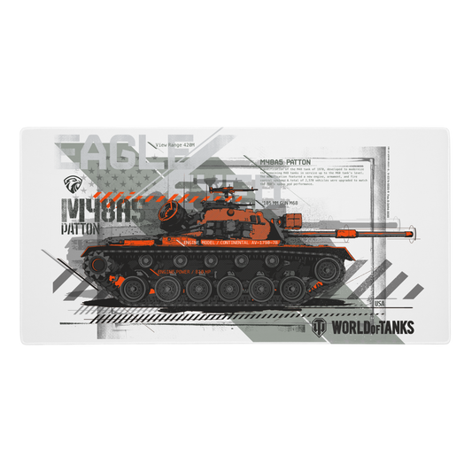 WoT M48A5 Patton Mousepad