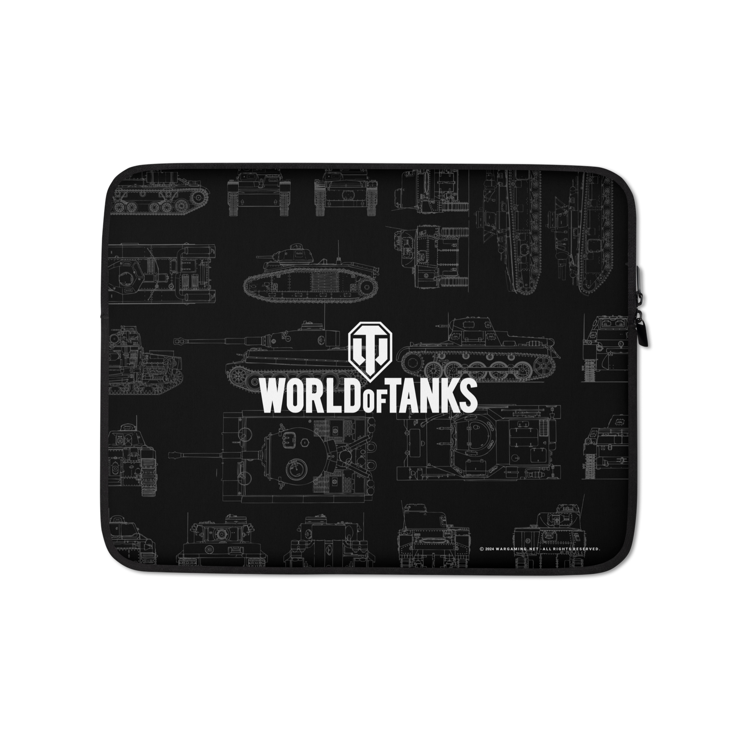 WoT Blueprints Laptop Sleeve