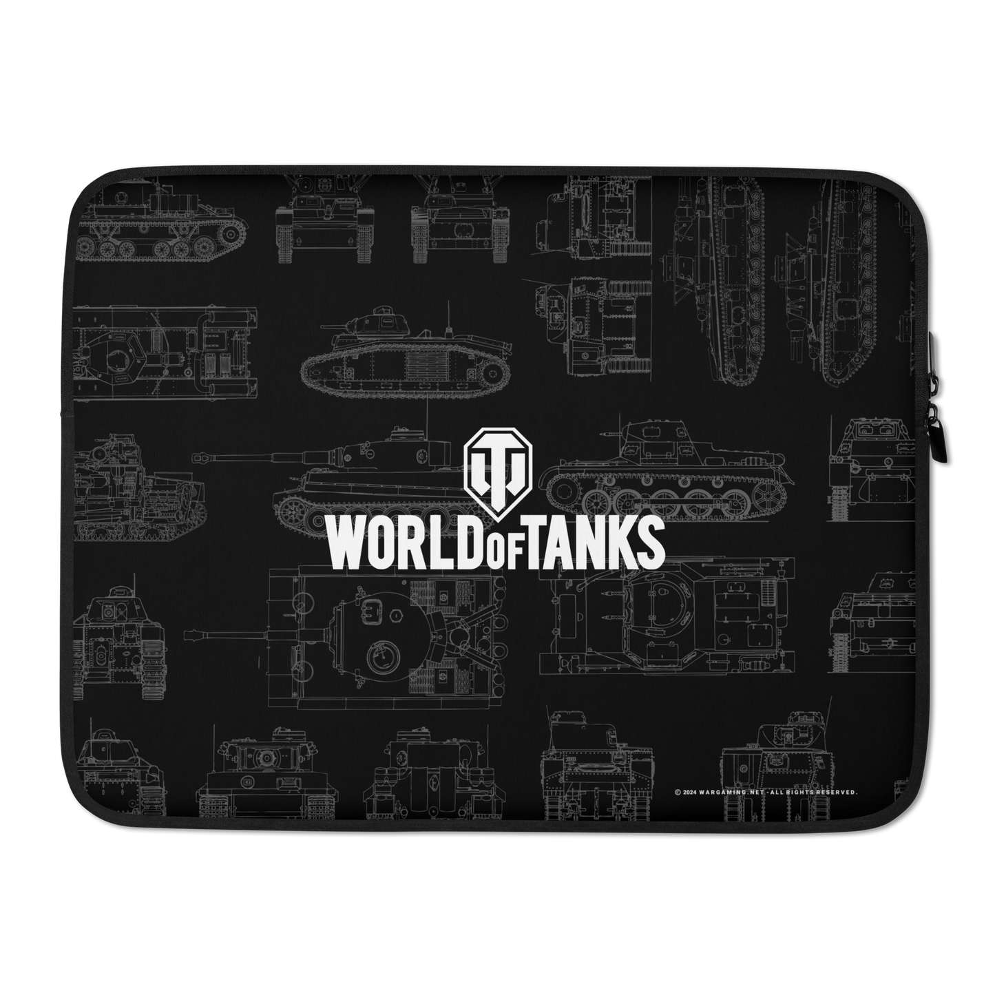 WoT Blueprints Laptop Sleeve