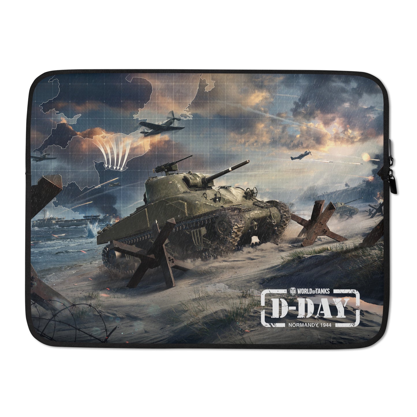 WoT D-Day 2024 Laptop Sleeve