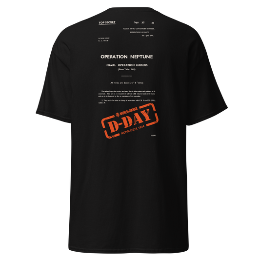 WoT D-Day 2024 Top Secret Tee [ Black ]