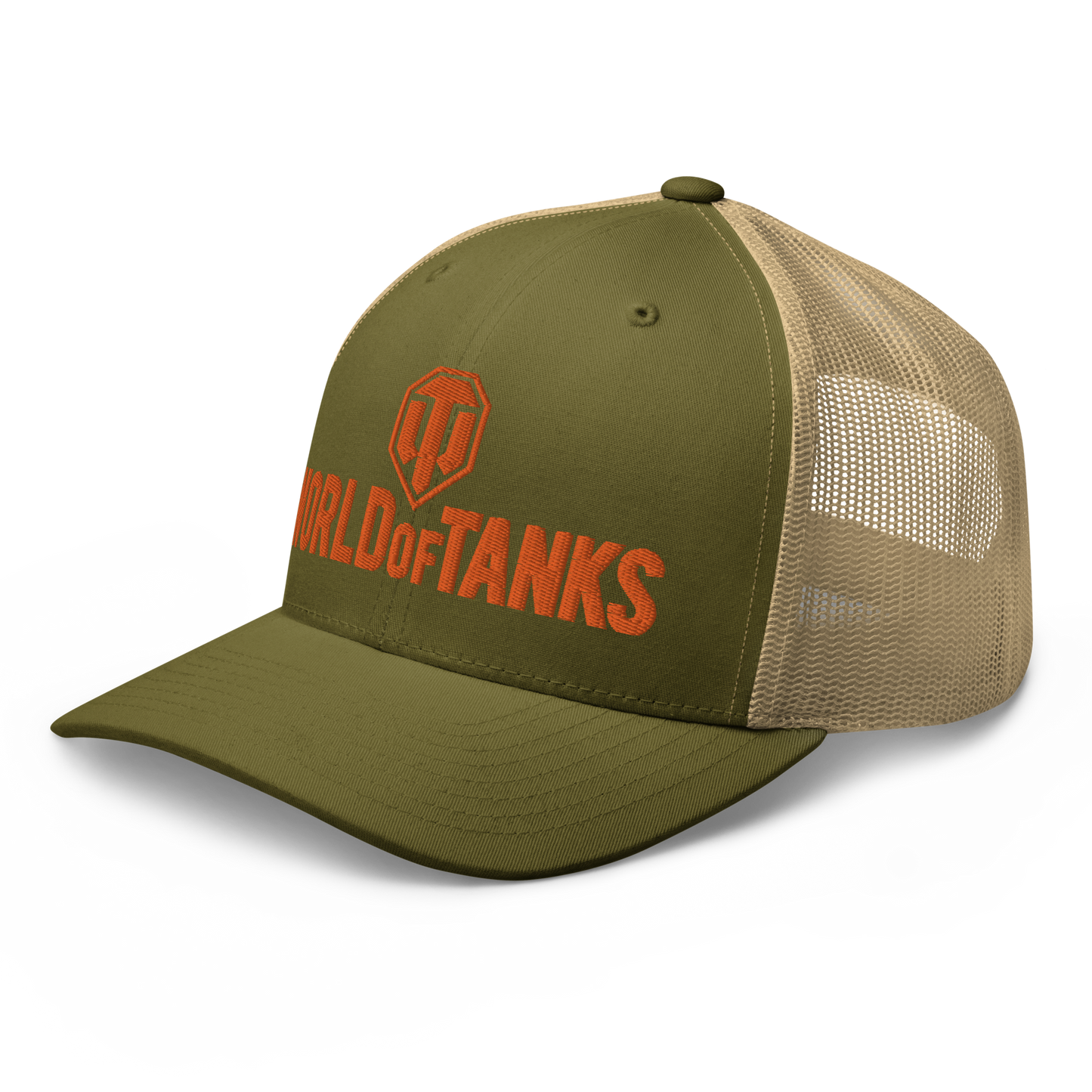 WoT Mark Trucker Cap [Khaki/Moss]