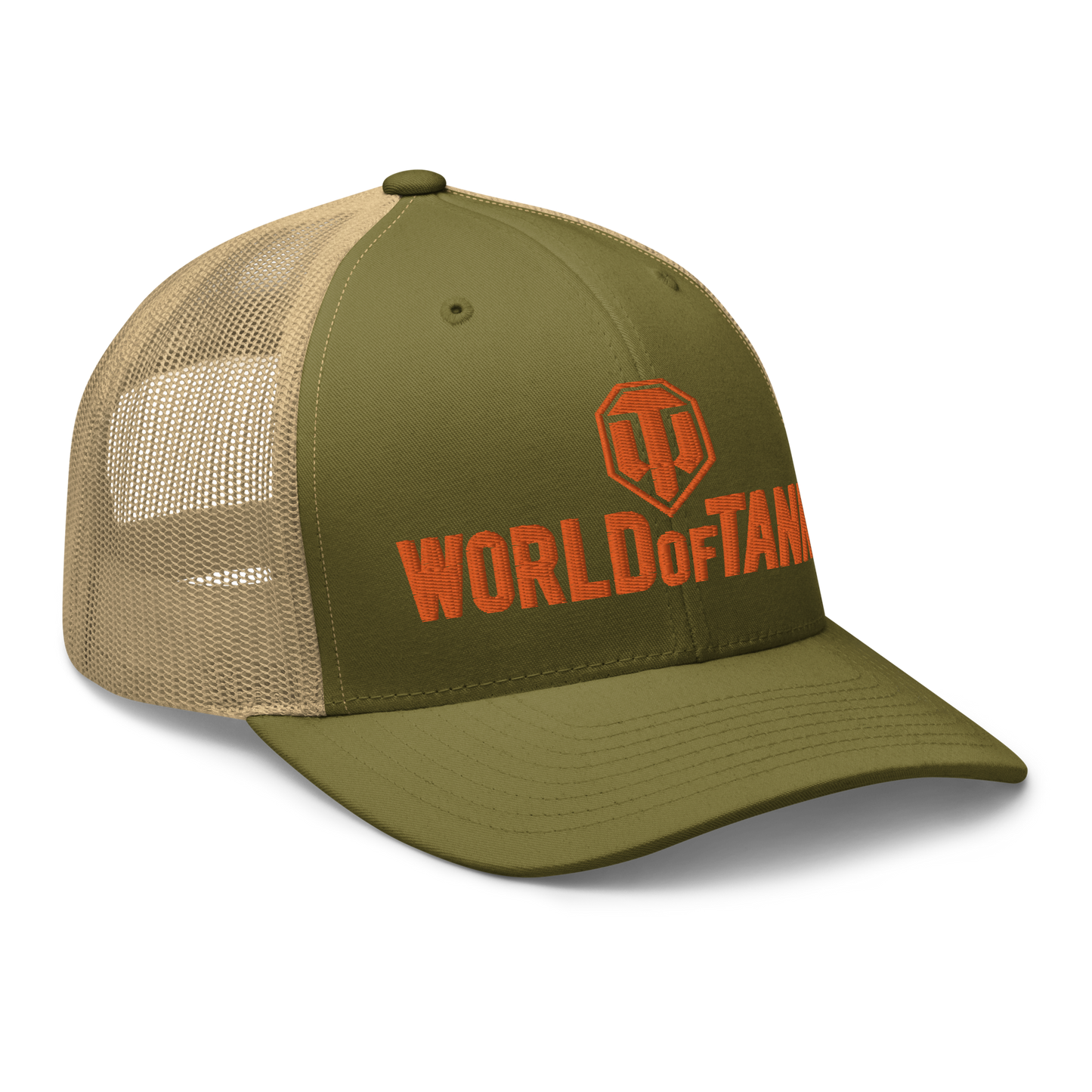 WoT Mark Trucker Cap [Khaki/Moss]