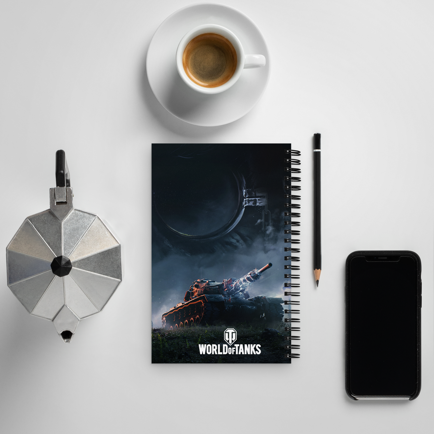 Waffentrager Spiral Notebook