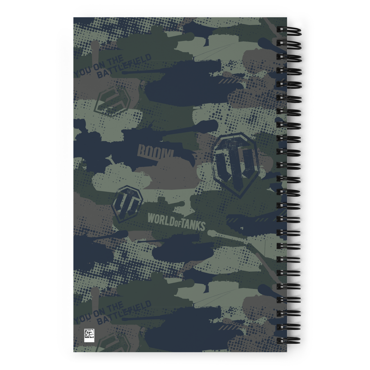 WoT Camo Spiral Notebook