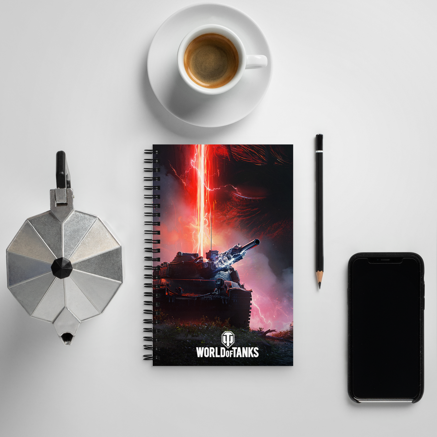 Waffentrager Spiral Notebook