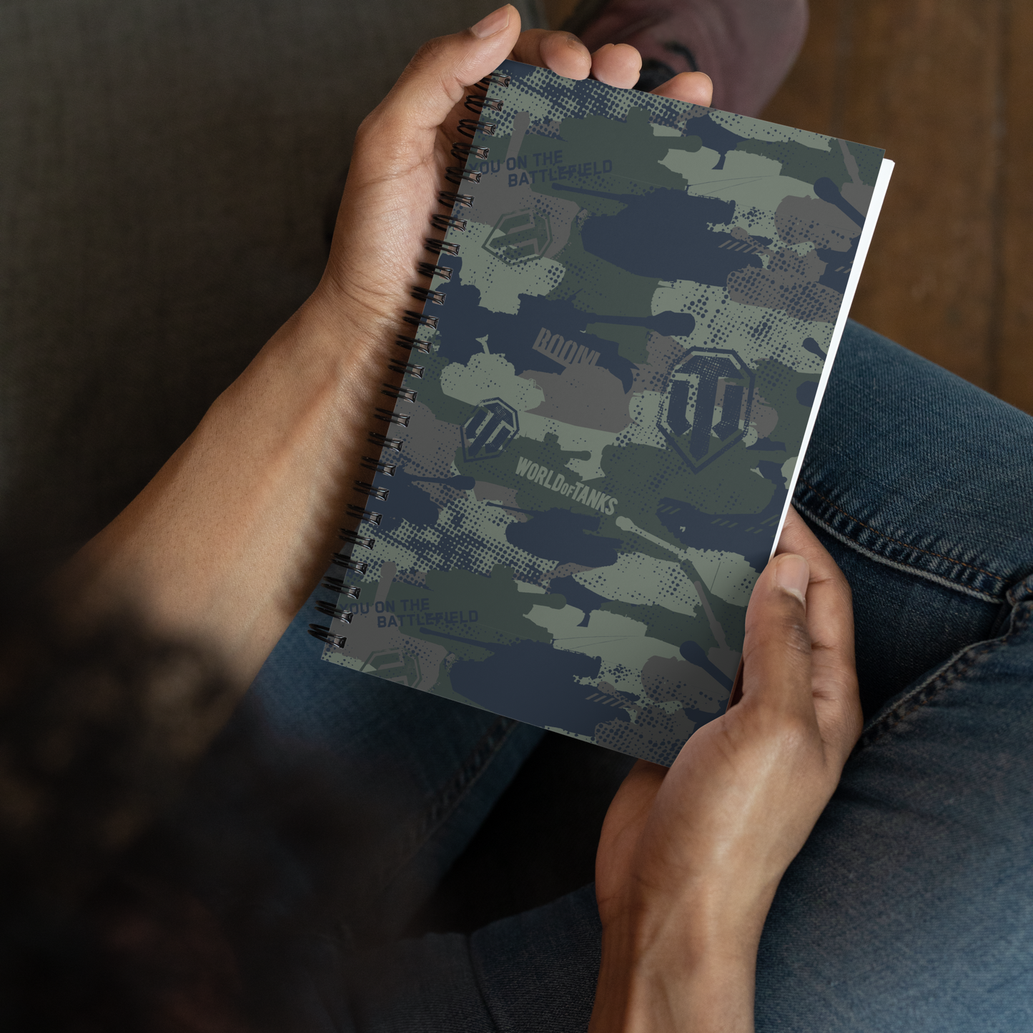 WoT Camo Spiral Notebook