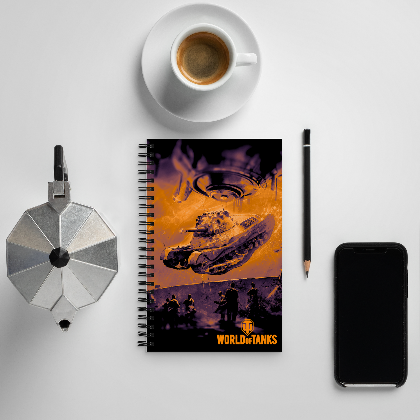 WoT Halloween Spiral Notebook