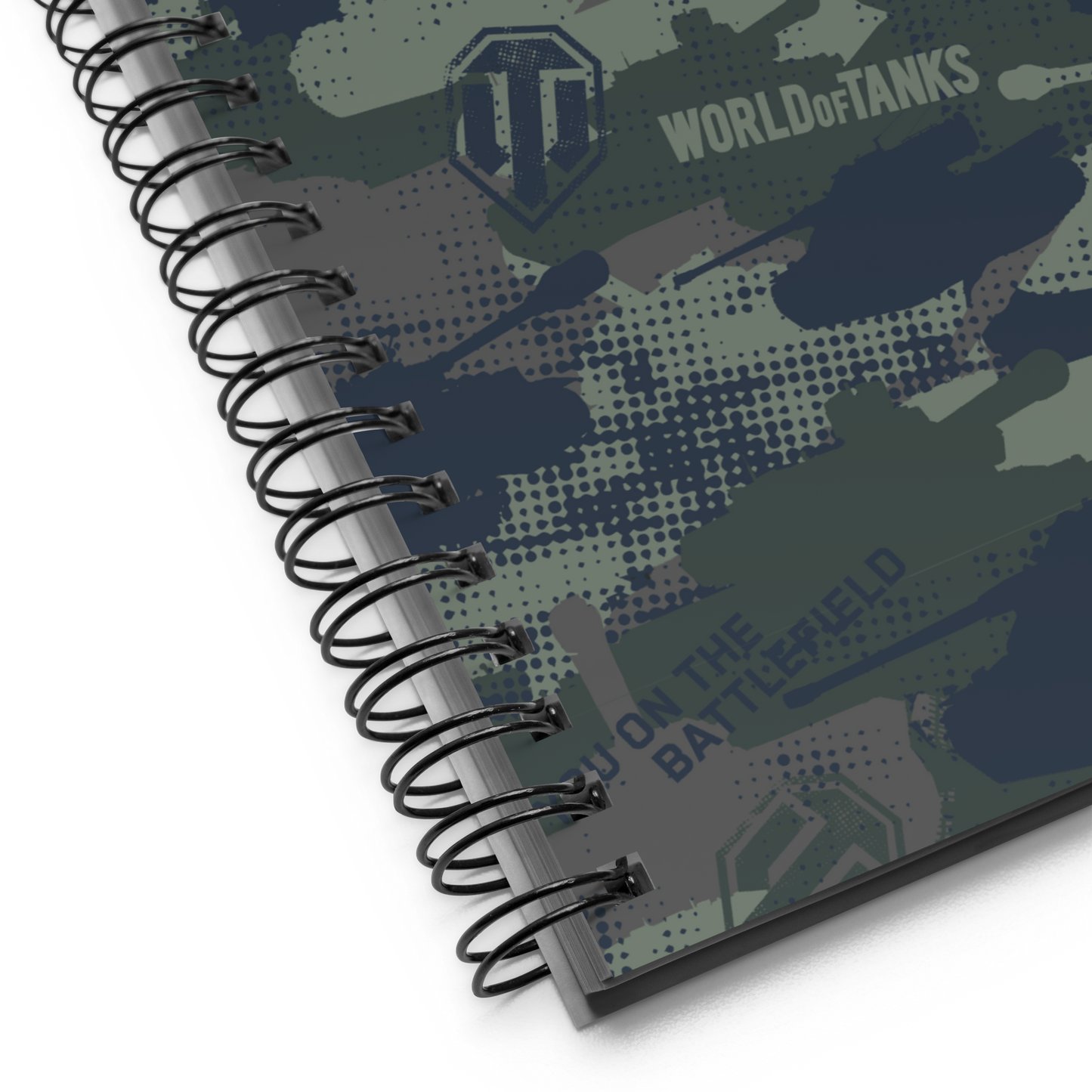 WoT Camo Spiral Notebook