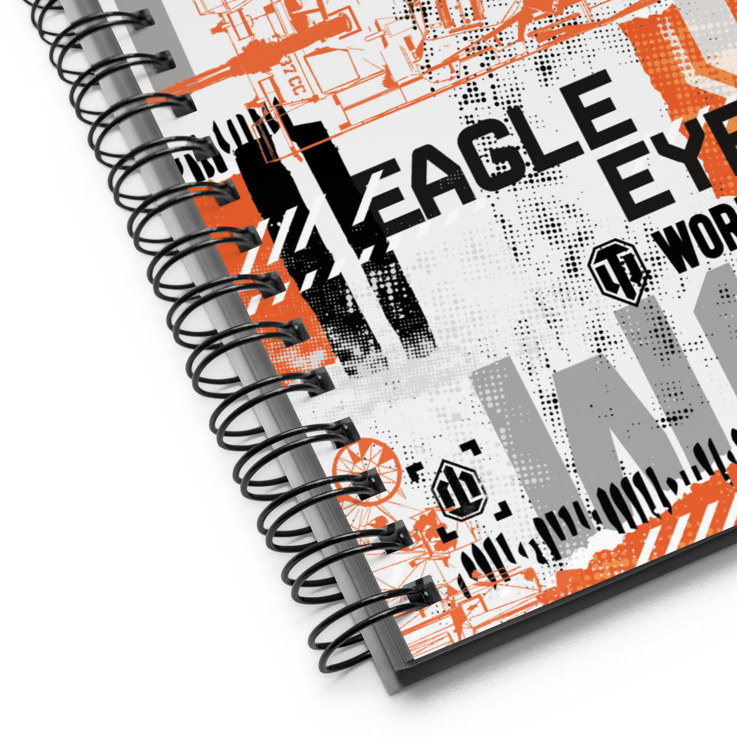 Eagle Eyed Spiral Notebook