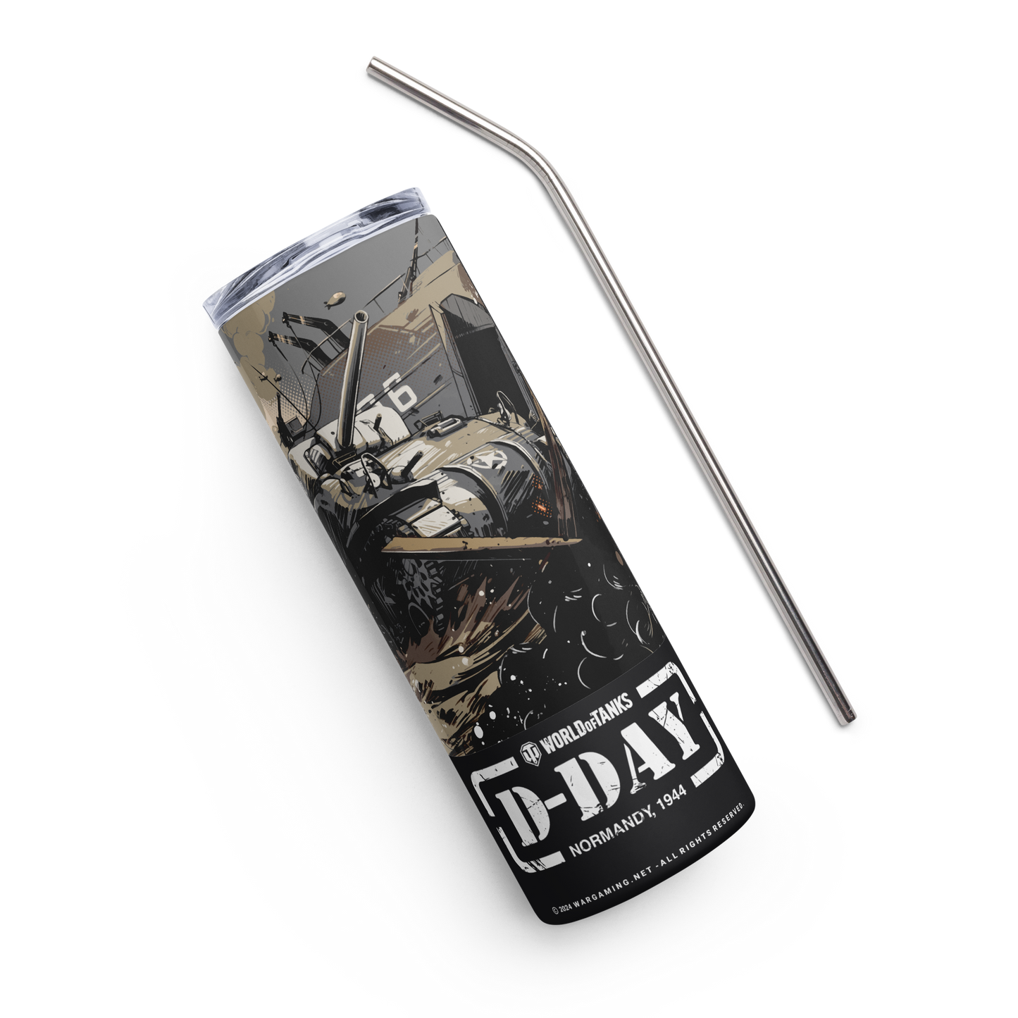 WoT D-Day 2024 Stainless Tumbler