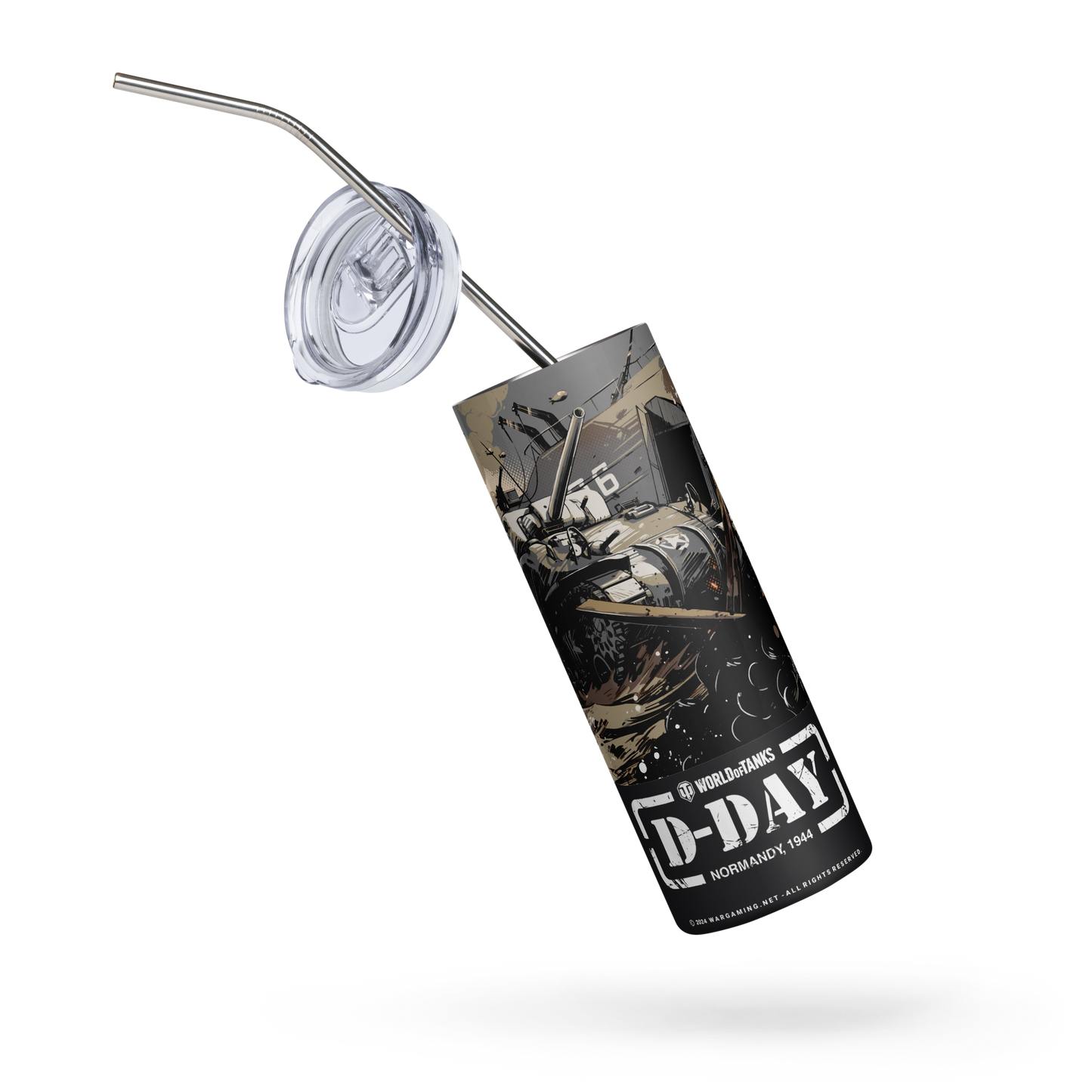 WoT D-Day 2024 Stainless Tumbler