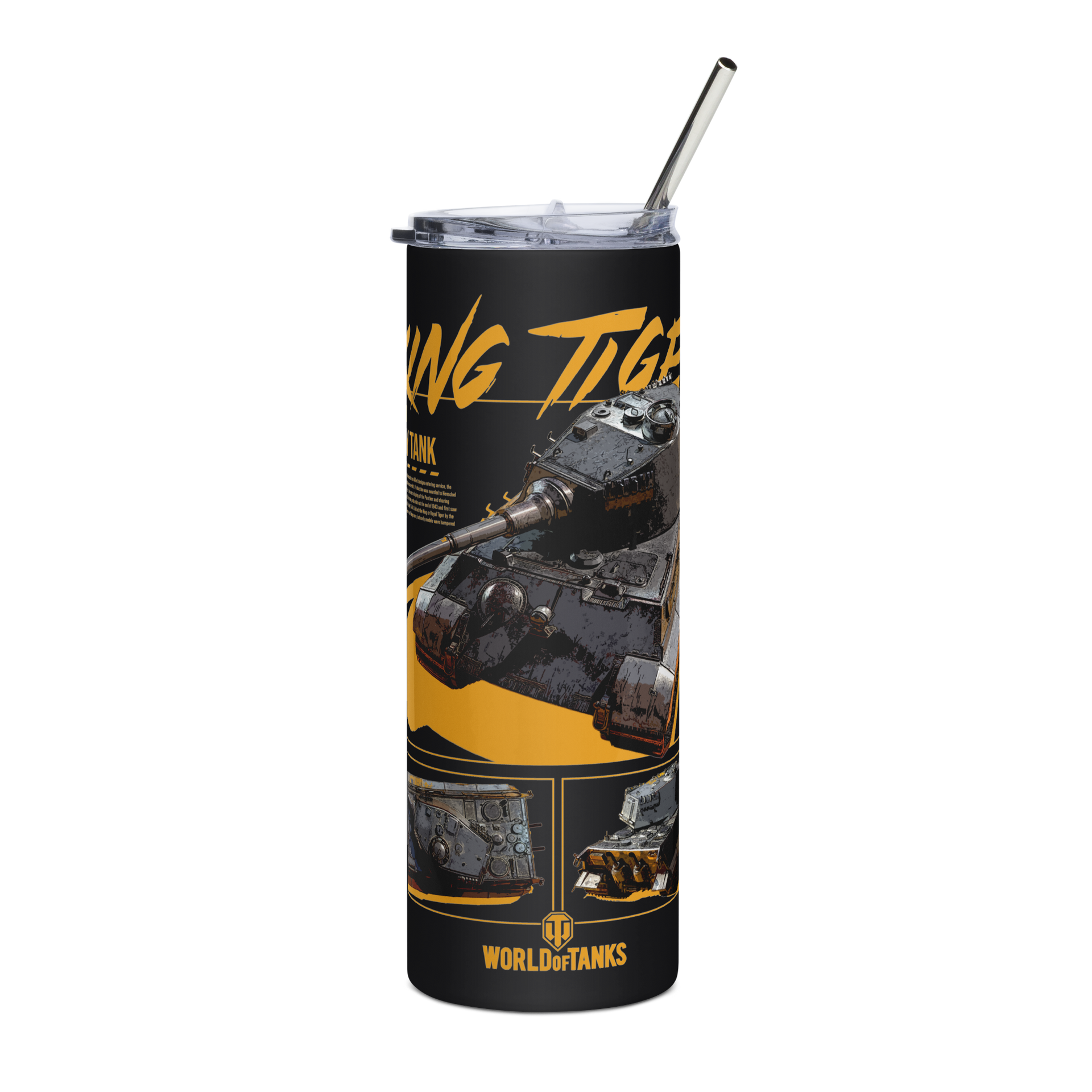 WoT TankFest 2025 King Tiger Stainless Tumbler – World of Tanks EU