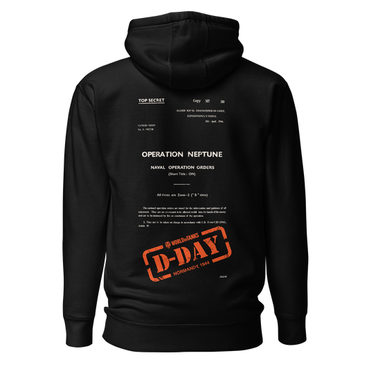 WoT D-Day 2024 Top Secret Hoodie [ Black ]