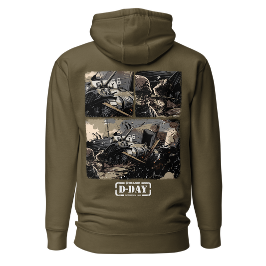 WoT D-Day 2024 Fury Storm Hoodie [ Military Green ]