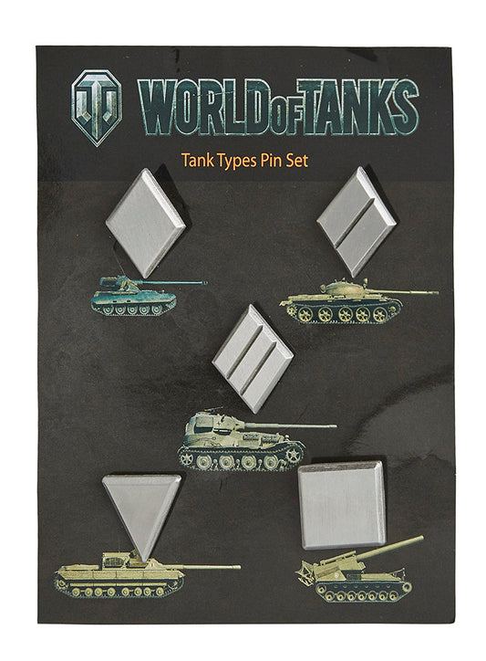 World of Tanks Pin Set Tank Types