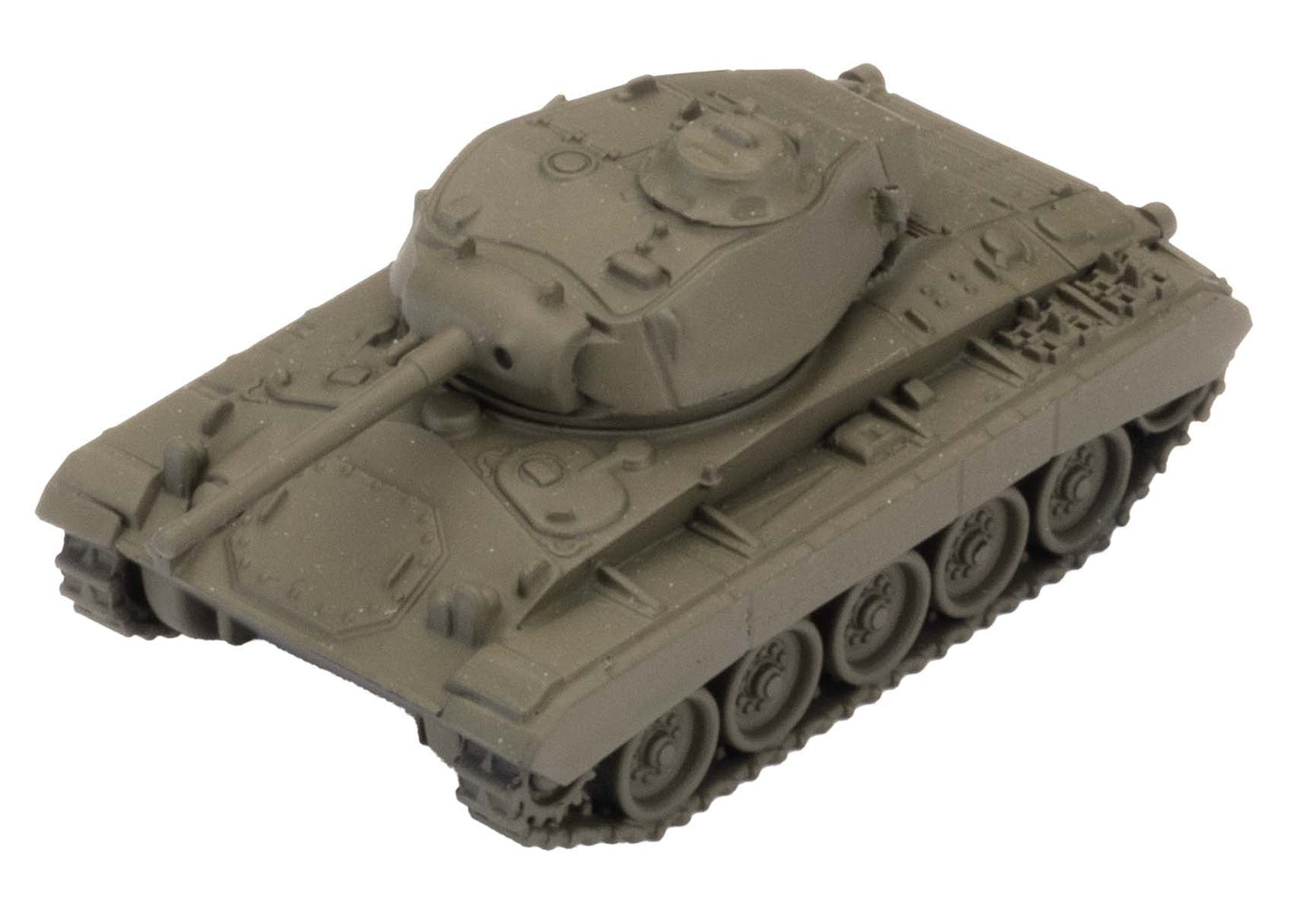 World of Tanks Battlefront U.S.A. Tank Platoon (M4A3E8 Sherman, M26 Pershing, M24 Chaffee) Miniatures Expansion Pack Multi